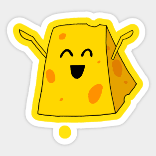 Happy Cheese Sticker